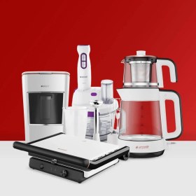 Resim Arçelik Beyaz Mutfak Paketi Çeyiz Seti Zarif Tasarım 