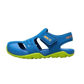 Resim Skechers Side Wave Erkek Çocuk Mavi Sandalet 