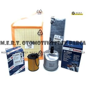 Resim Peugeot Partner 1.6 Hdi Filtre Bakım Seti 2012-2017 Euro 5 