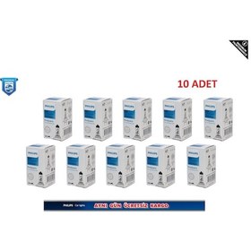 Resim Philips H7 55Watt Standart Ampul 12972 Proqc1 On Adet 