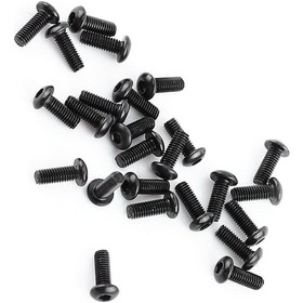 Resim Lemestar M3 Allyuminyum Çelik Yuvarlak Başlı İç Sekizgen Somun Ve Cıvata Seti 250 Adet - Ev, Ofis Ve Endüstriyel Sabitleme Parçaları 