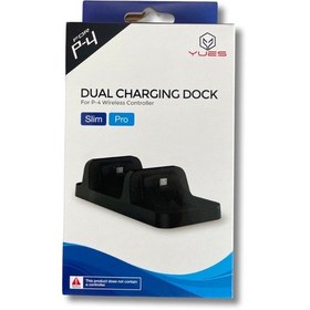 Resim Yues Ps4 Dualshock 4 Gamepad Joystick Şarj Standı 