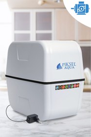 Resim Piksel Aqua 12 Aşamalı Pompalı Alkali Mineralli HID Memb. Su Arıtma Cihazı 