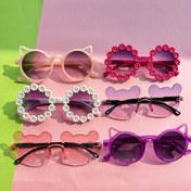 Resim 6'lı Sevimli Gözlük Seti, Çoklu Renk Seçenekleri ile Hem Kızlar Hem Erkekler İçin Hediye Olarak Uygun Mükemmel Hediye 