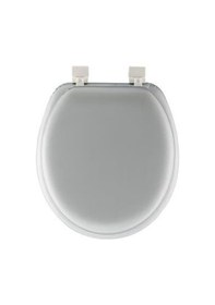 Resim Jumbo Yumuşak Klozet Kapağı Gri 
