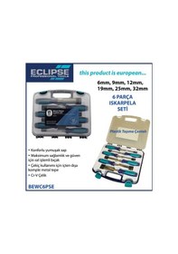 Resim Eclipse Iskarpela Seti 6-9-13-19-25-32 MM 6 Parça 