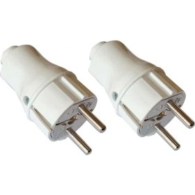 Resim Orel Topraklı Erkek Fiş Beyaz Renk 2 Adet 