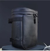 Resim Chuangyinshop Black Sürron İçin Gidon Çantası 1.37gal Arka Çamurluk Sedyesi Dirt Bike Moped Saddlebag Siyah 