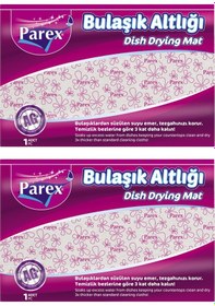 Resim Bulaşık Altlığı 46 X 30 Cm İkili Set 