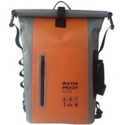 Resim Maxaccess Turuncu 6.6 Galon Sırt Çantası Büyük Kapasiteli Kuru Çanta Plaj Yürüyüş Turuncu 