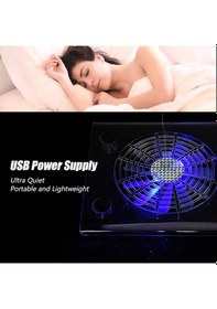 Resim Lemestar Ps4 Soğutma Tabanı Rgb Led Işıklı, Ultra Sessiz 1400rpm Fan, Dürtmeye Dayanıklı, Usb İle Çalışır Ps3, Xbox One Ve Dizüstü Bilgisayar Uyumlu 