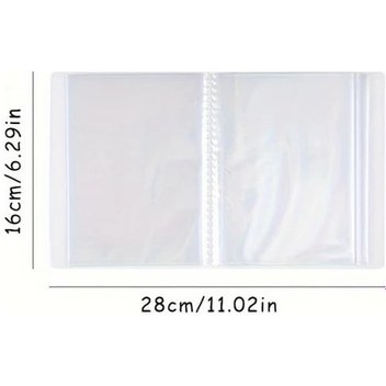 Sunshine011 Big Kapasiteli 40lık Yapışkanlı Fotoğraf Kart Dosyası, Ev Ofis Seyahat Albümü