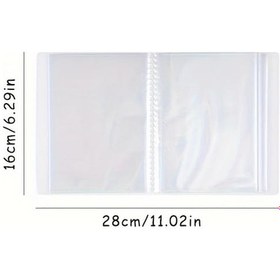 Resim Sunshine011 Big Kapasiteli 40lık Yapışkanlı Fotoğraf Kart Dosyası, Ev Ofis Seyahat Albümü 