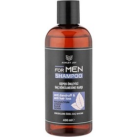 Resim Ashley Joy Erkekler İçin Kepek Önleyici ve Dökülme Karşıtı Şampuan 400ml 