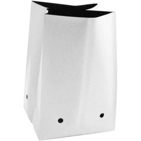 Resim Beyaz Poşet Saksı 11.3 Litre 