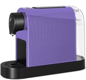 Resim Espresso makinesi Tchibo Cafissimo Pure Plus 681009, 1250 W, 800 ml, 15 bar, Espresso, Caffe Crema, Uzun Kahve, Kapsül bölmesi, Mor - Mor 