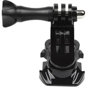 Resim Tüm Aksiyon Kameralarla Uyumlu 360 Derece Dönen Açılı J-hook Seti 