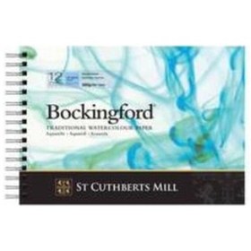 Resim Bockingford Traditional Sulu Boya Defteri Spiralli Cold Pressed 3 N11.3960 