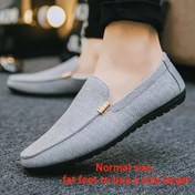 Resim Erkek Slip-On Loafers - Rahat ve Şık, Düz Renk, Düşük Top, Yuvarlak Burun, Suni Kapak, EVA Tabanlık, PVC Taban, Günlük Giyim ve Sokak Stili için Mükemmel, Sokak Modası Ayakkabıları | Moda Slipons | Dayanıklı Tabanlı Ayakkabılar 