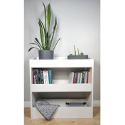 Resim Carniella Kitaplık Dosya Kitap Rafı Ofis Ev Rafı Kitaplık -Banyo Dolabı -Ayakkabılık 