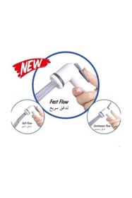 Resim İZYAPI Iz Yapı Taharetmatik Şeffaf Taharet Musluk Seti Wc Musluk Duş Seti 