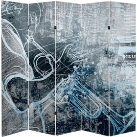 Resim dbsanat Müzik Temalı Özel Tasarım Paravan Room Divider 180 x 200 cm 