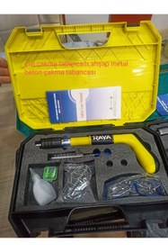 Resim RAVA HOME Çivi Çakma Tabancası Metel Ahşap Beton München Baschı Marka 