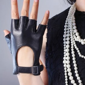 Resim Kadınlar için Düz Renk Yarım Parmak Eldiven, Ayarlanabilir Metal Tokalı Dans Eldivenleri, Cosplay Eldivenleri, Parti Eldivenleri, Cadılar Bayramı Aksesuarları, Cadılar Bayramı için Uygun, Parmaksız Eldiven, Dans Eldivenleri, Kadın Eldivenleri, Dantelli Kadın Eldivenleri, Şık Eldiven 