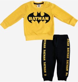 Resim Batman Lisanslı Bebek Polar 2'li Takım 18281 BBM18281- Sarı - Siyah 