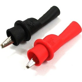 Resim Koodmax Krokodil Timsah Multimetre Pensampermetre Test Probu 1 Çift 