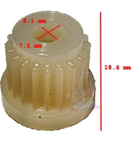 Resim Populer Arnica Prokit 666 Mutfak Robotu Um Küçük Dişli Uyumlu 