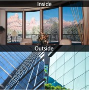 Resim NewVario Aynalı Cam Filmi Amerikan Çizilmez 50 Cm X 4 Metre 