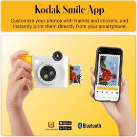 Resim Kodak Smile+ 10MP Anında Kamera ve Bluetooth Fotoğraf Yazıcısı 