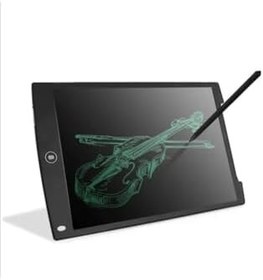 Resim NASYA grafik digital çocuk yazı tahtası çizim tableti lcd 8.5 ınc ekran Siyah 