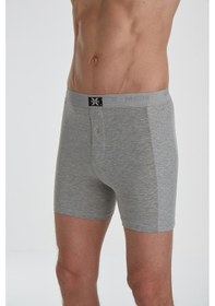 Resim X Man 704 Gri 3Lü Erkek Boxer Gri 