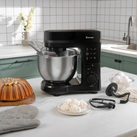 Resim Emsan Maestrochef Stella Hamur Yoğurma Makinesi Black 1500W 5l 