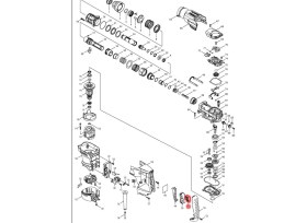 Resim Makita HR3540C Şalter Ürün Kodu 650676-9 