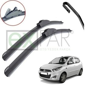 Resim Hyundai İ10 Ön Cam Silecek Süpürgesi Takımı 2011 - 2013 İ10 Ön Silecek Sağ Sol 
