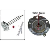 Resim FullYedek Beko Bkt 500 Dj Termosifon Rezistansı ve Anot Çubuk 1980 Watt Titanium Rezistans 