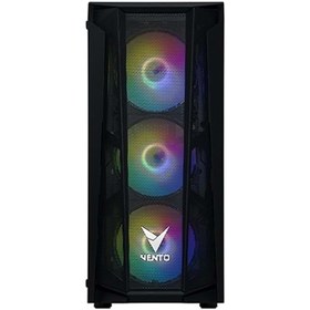 Resim ASUS Vento Vg15fe 550w 4x120mm Rgb Fan Gaming Siyah Kasa 