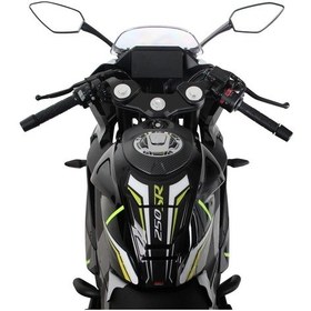 Resim Gp Kompozit Cf Moto 250 Sr 2020-2025 Uyumlu Tank Pad Seti Turkuaz 
