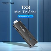 Resim WUDUNG TX8 Android 10 Akıllı TV Çubuğu - 4K Ultra HD Akış, 2GB RAM 16GB ROM, 2.4G Wi-Fi, USB Güçlü, Uzaktan Kumanda ile, Şık Siyah Tasarım, Akıllı TV'ler ve Ev Sineması için Kolay Kurulum, Yüksek Performanslı Elektronik, Ev Akıllı TV'leri için Akıllı TV, Ev Sineması Aksesuarı, Modern Teknoloji Aksesuarı, Dayanıklı Yapı, Yüksek Kaliteli Elektronik 