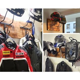 Resim Motosiklet Kask Askısı, Motor Kask Askısı, Mpsex2v12 
