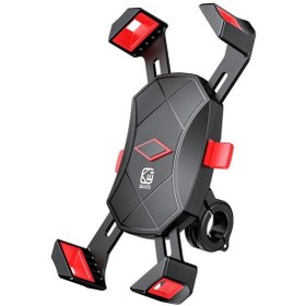 Resim Sones Kewig Yansıma Düşmek Darbeye Dayanıklı Bisiklet Braketi Motosiklet Dört Pençe Cep Telefonu Tutucu M113a 