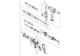 Resim Makita HR2300 Tutma Sapı Ürün Kodu 122878-2 