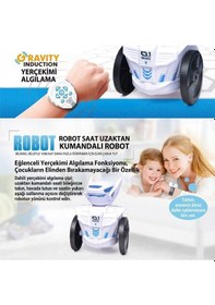 Resim Kendin Yap Stem V01 Montaj Robot Yerçekimi Sensörlü El Bandı Kumandalı Eğitici Oyuncak Robot 