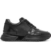 Resim Derimod Erkek Siyah Bağcıklı Kalın Tabanlı Deri Sneaker 24WFD611714 