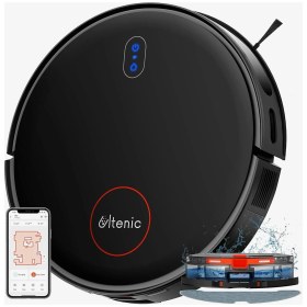 Resim Braventa Collection Ultenic D6S Robot Vacuum Cleaner, Vibration Mopping, 3000PA Strong Suction, Super Slim, App Control, 