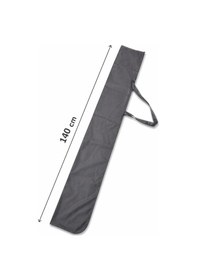Resim Beyaz Plaj Şemsiyesi 200 Cm Çap / 10 Telli + Bidon + Taşıma Çantası Dahil 