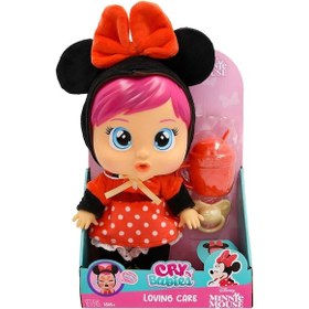 Resim Cyb69000 Cry Babies Love And Care Minnie Kostümlü Bebek 